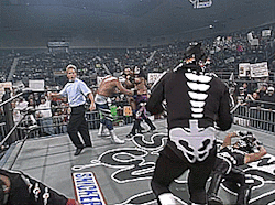 luchadoreofliberty:  It may be sold out but he always has chair for somebody.–Bobby “The Brain” Heenan on “The Chairman of WCW” La Parka