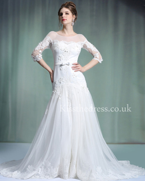 Design Vintage Mermaid Wedding Dresses Collection, New Arrival at Kissthedress.co.uk http://www.kiss