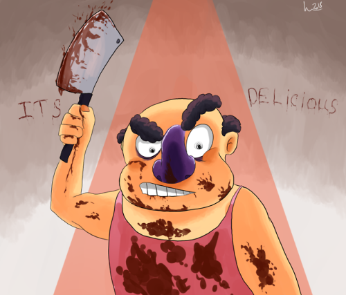 Drew This Big Boy After Playing Knuckle Sandwich, Thoroughly Enjoyed The Demo And Cant Wait For The Full