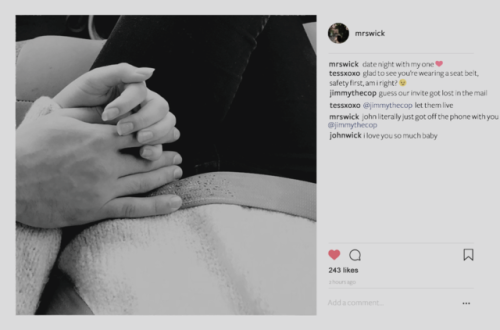 Hold My Hand + Instagram