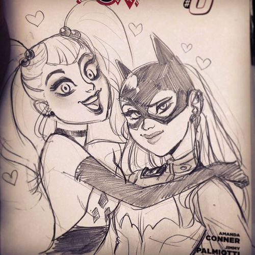 dryisshy:  Harley Quinn’s Funhouse - babsdraws: My one and only commission I took