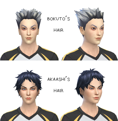 Sims 4 Haikyuu!! CC (Part 1)