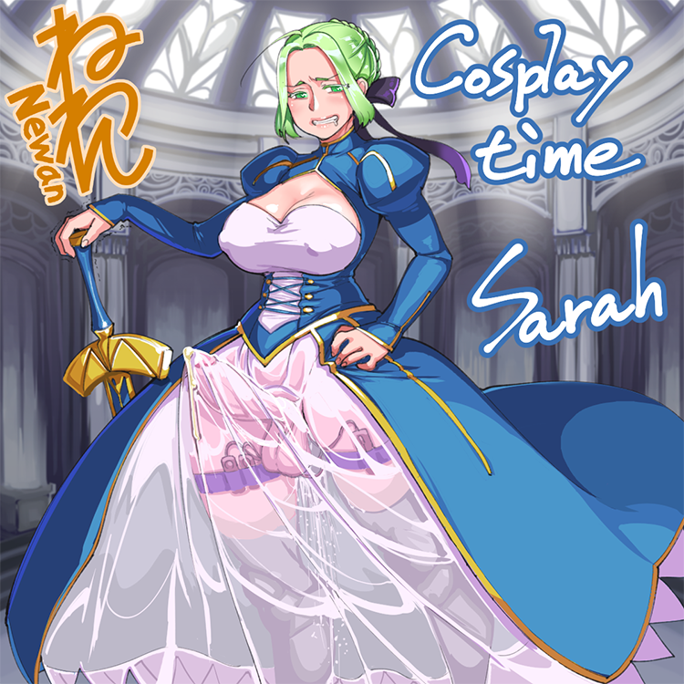 neone-x:  Cosplay time on Picarto.tv Streaming Sarah/ Artrea pendoragon   a.k.a Saber