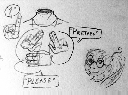 I didn&rsquo;t just start teaching myself sign language to correctly draw my dorky mute headless guy