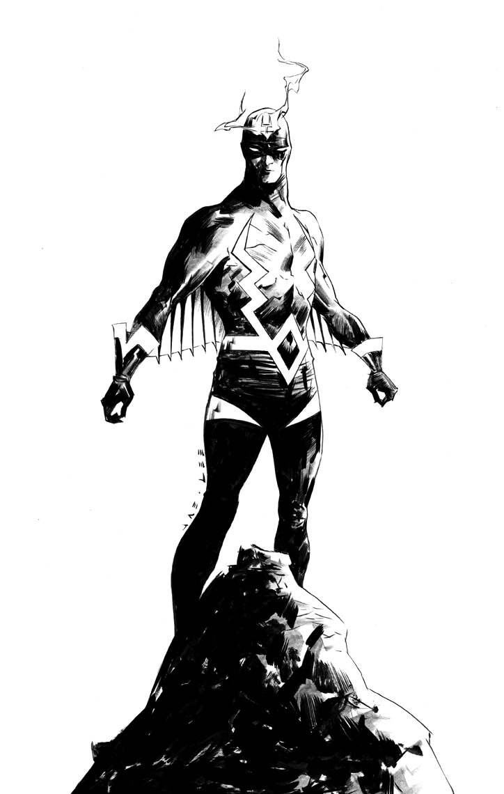 spaceshiprocket:  Black Bolt by Jae Lee