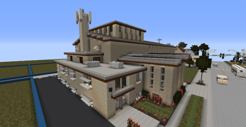 Random neighborhood shots, plus a midcentury-ish church I built recently. It’s one of the firs