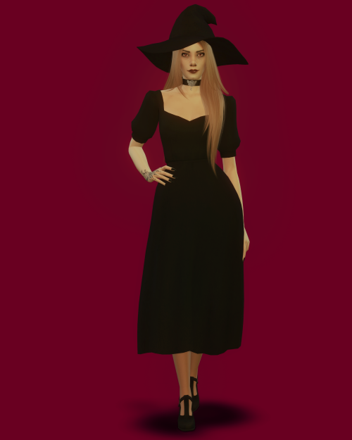 Set - The Witching Hour (part 1)New mesh (EA-mesh edit)Short dress + Medium dress + Dress with one s