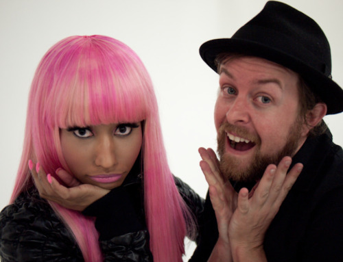 glfactory:  Me and Nicki just messing around after a shoot