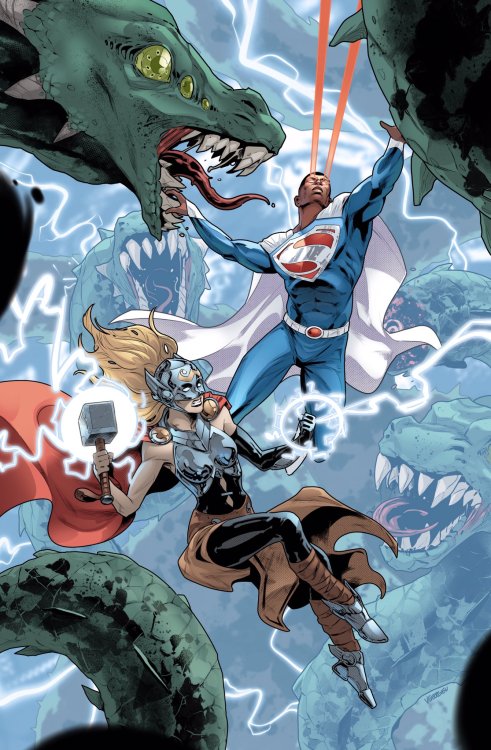 superheroes-or-whatever: DC/Marvel crossovers by Vasco Georgiev