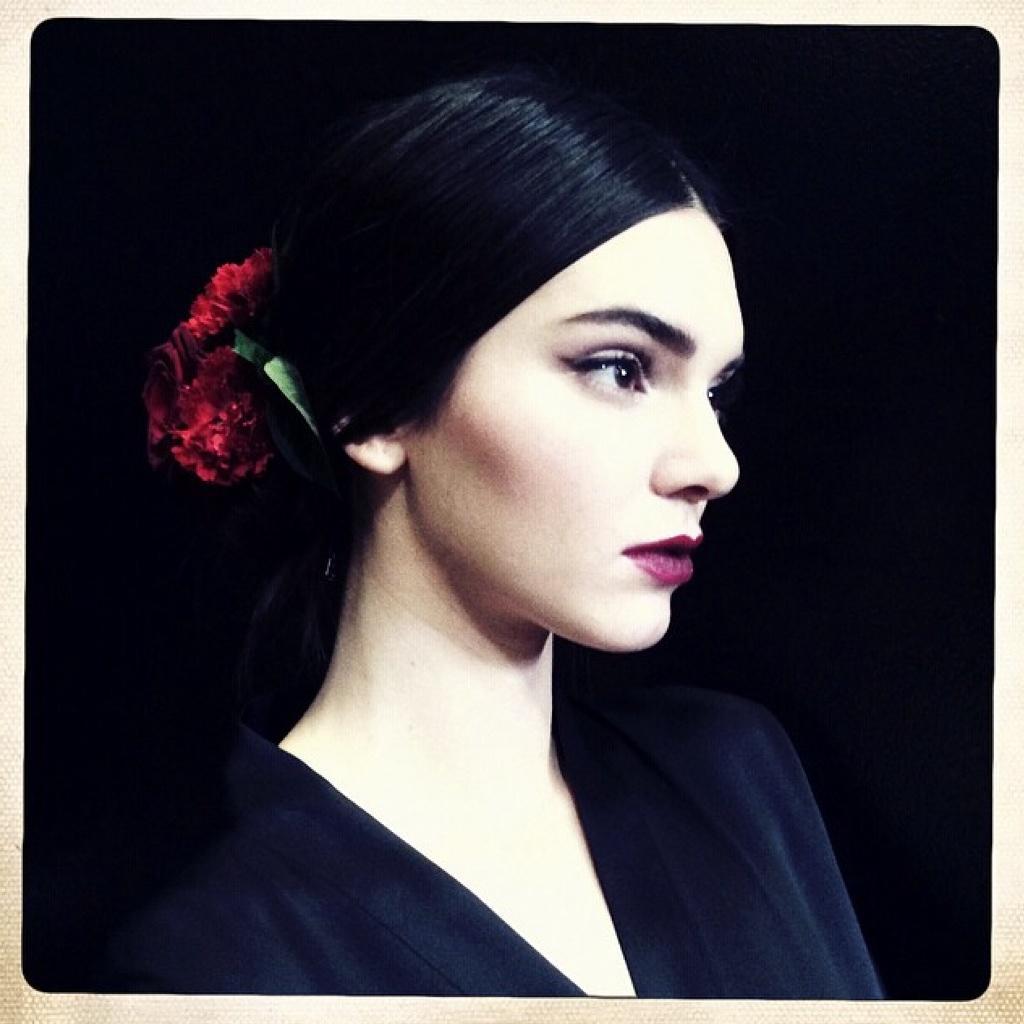 jenner-news:  Pat: “#TheLook @dolcegabbana #dolcegabbana @stefanogabbana #dgss15
