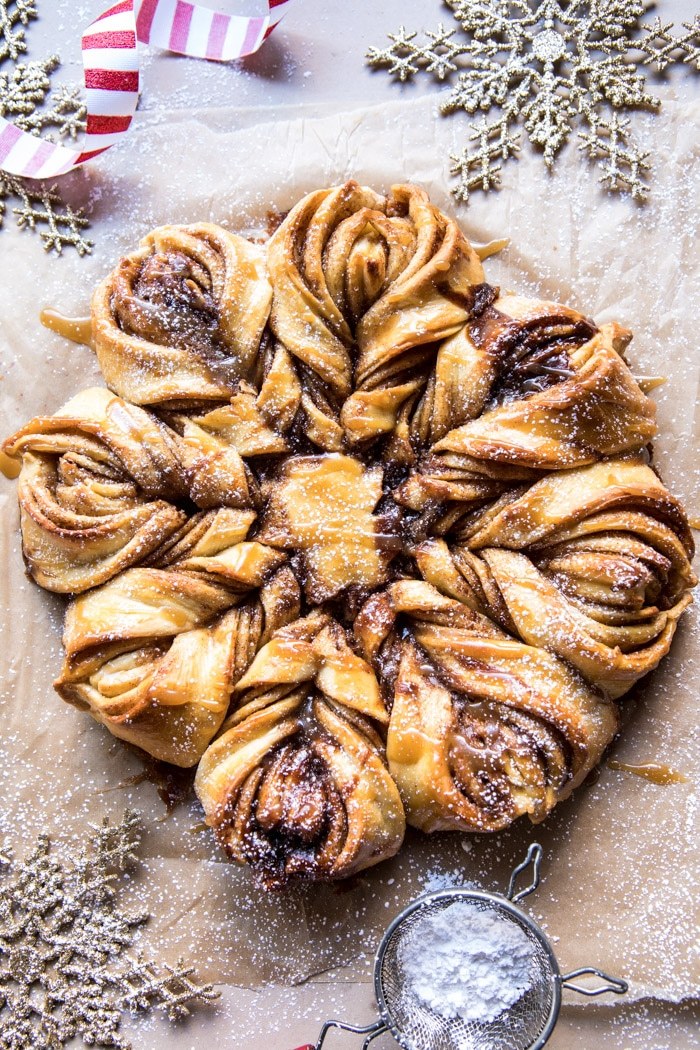 sweetoothgirl:  snowflake pull-apart monkey bread  
