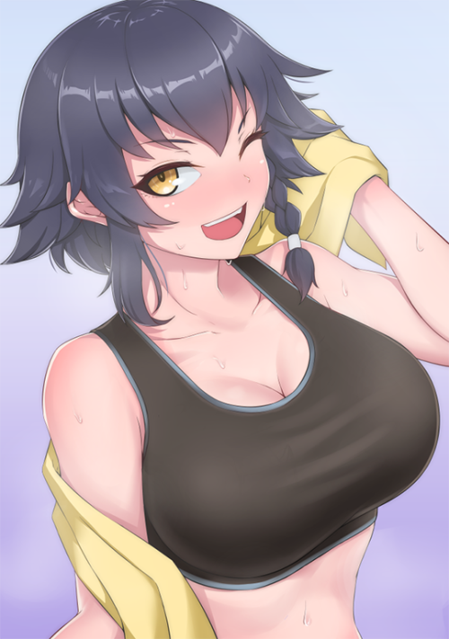 a-titty-ninja: 「ペパロニ」 by 煮鐘 | Twitter ๑ Permission to reprint was given by the artist ✔.