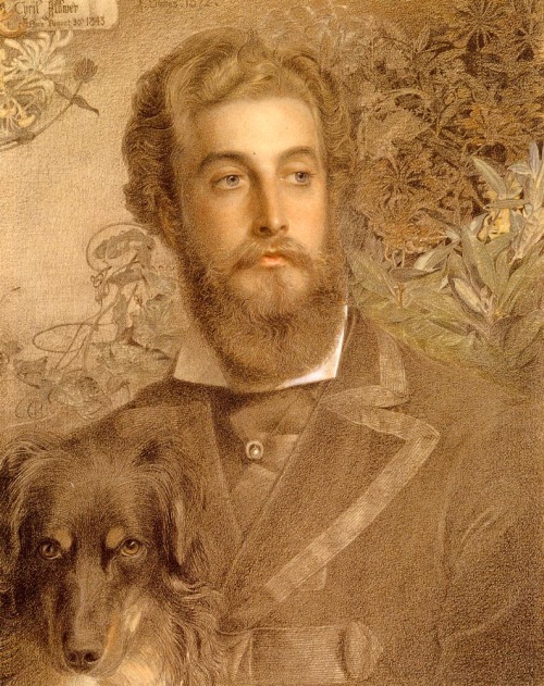 Frederick Sandys Portrait Of Cyril Flower, porn pictures