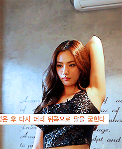 stretching with nana 👀
