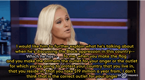 refinery29:Watch: Trevor Noah asked conservative host Tomi Lahren how Black people in the USA *shoul