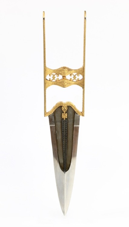 Golden Bundi style katar, India, early 19th century.from Peter Dekker’s Mandarin Mansion