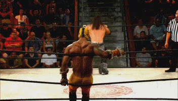 emptycoliseum:  October 29, 2014 -    Johnny Mundo (John Morrison) returns to national television as he defeats Prince Puma (Ricochet) in the first main event of Lucha Underground on the El Rey Network. [Part 2 of 2 | Part 1]  