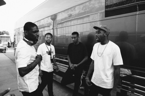 Backstage at Rocky Tyler Tour 