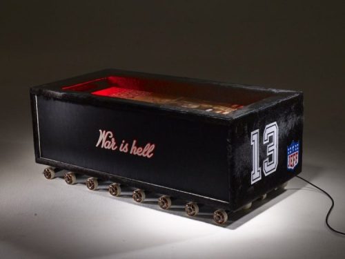 metalinjection:  This SLAYER Jeff Hanneman Amp-Looking Coffee Table Will Class Up Your House It’s also kind of a giant skate deck.  Click here for more