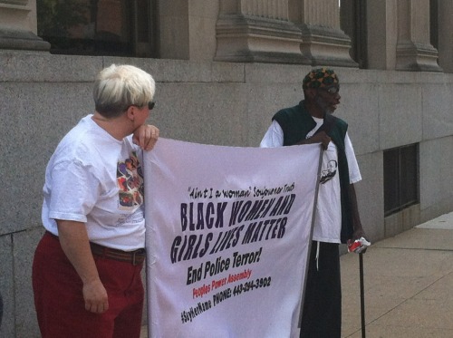 sexwithwrex: Members of the Baltimore People’s Power Assembly rally down Franklin Street for a