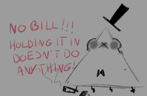 BILL CIPHER DOODLE DUMPSCARE