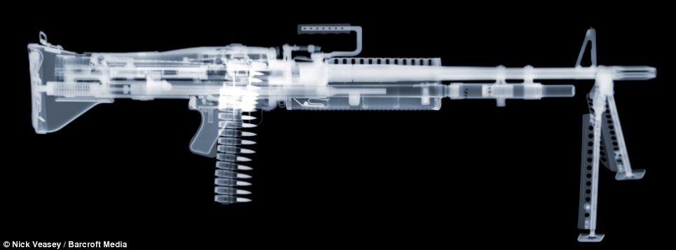 ineversurrender:  Gun X-rays http://ineversurrender.tumblr.com/ 