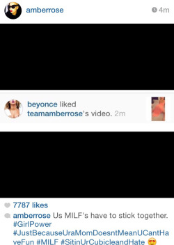 caliphorniaqueen:  Beyonce liked a video