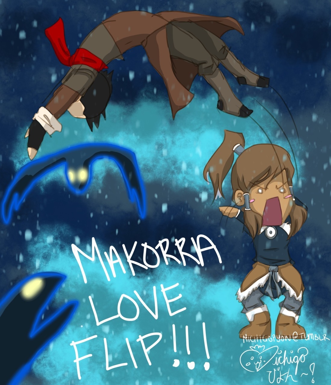 talesofamakosexual:  ishipmakorra:  michigopyon:  Our bbys fighting together in that