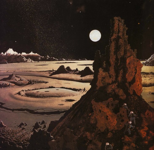 magictransistor:  Chesley Bonestell (1888 – 1986)
