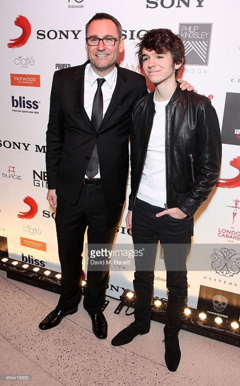 techniclarity:Madeon at BRIT Awards 2015 with Jason Iley