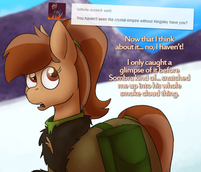 ask-king-sombra:  hey wow it only took four months  =o!