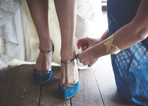 bride getting ready