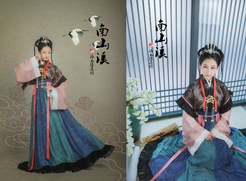 changan-moon: Traditional Chinese hanfu by 锦瑟衣庄