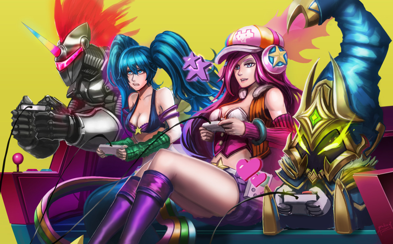 badcompzero:  Let’s play Arcade!good skin :DIt’s Nostalgia 