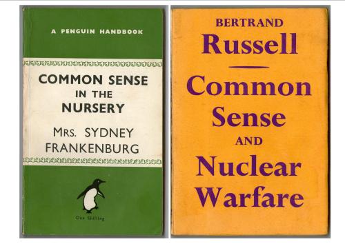 common sense books vary..