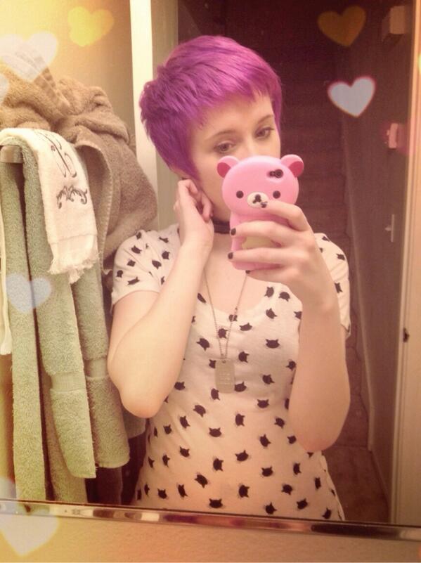 got a haircut ε٩(๑&gt; ₃ &lt;)۶з