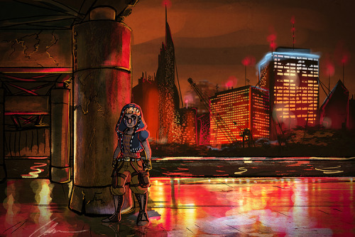zandraart:Slowly getting the hang of environments…