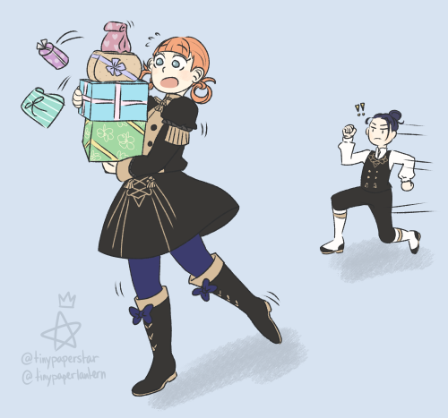 tinypaperstar: Happy Birthday to everyone’s favourite orange mage, Annette Fantine Dominic!!! 