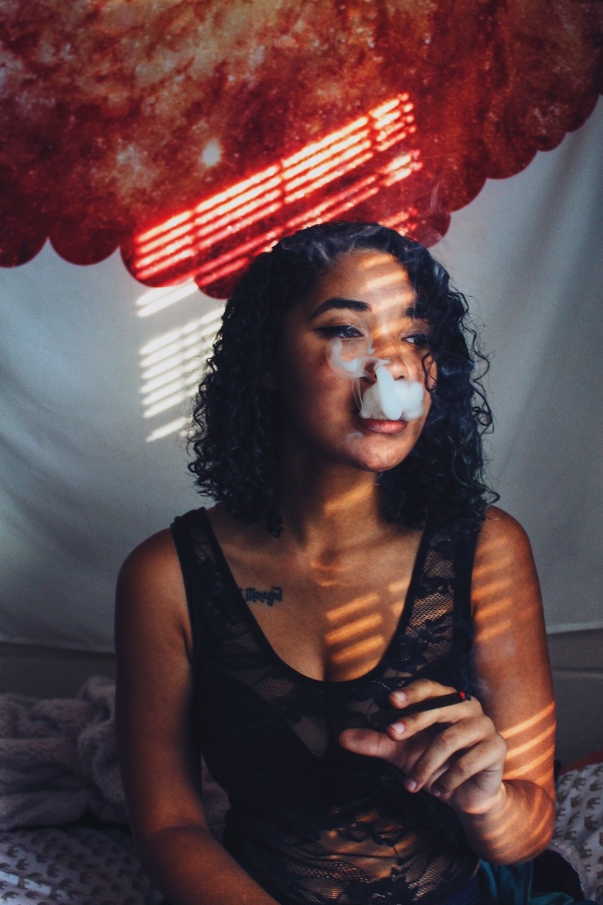 wolf-vibe:  My melanin rarely pops but this image has me glowing and I really love
