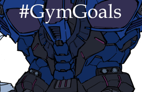 I think of TFP Overlord when I lift weightsIt was Mercy canon that Overlord works out all the time a