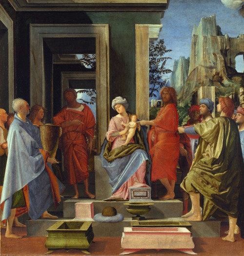 Adoration of the Kings, by Bramantino, National Gallery, London.