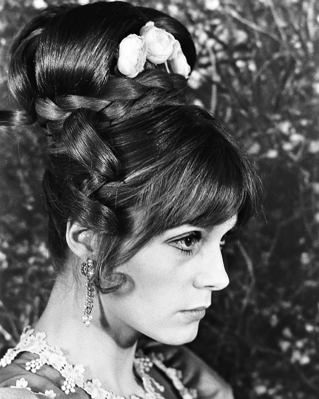 Françoise Dorléac ´photographed by Gincarlo Botti on the set of 