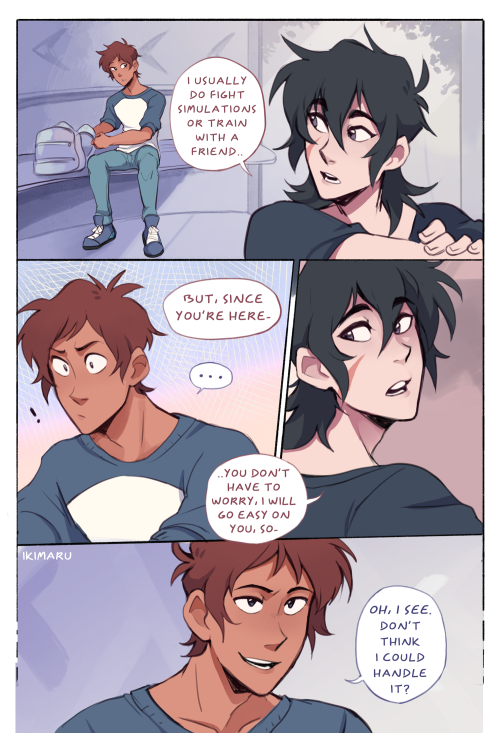 VR/college AU part 15-1!half day off ft one of Keith’s fav activities lmaoofirst | < part 14-2 | part 15-2 >