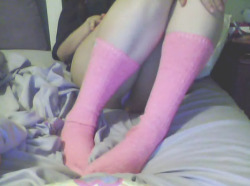 lavenderray:  so I got some new socks that I’m pretty excited about and these are one of the three.