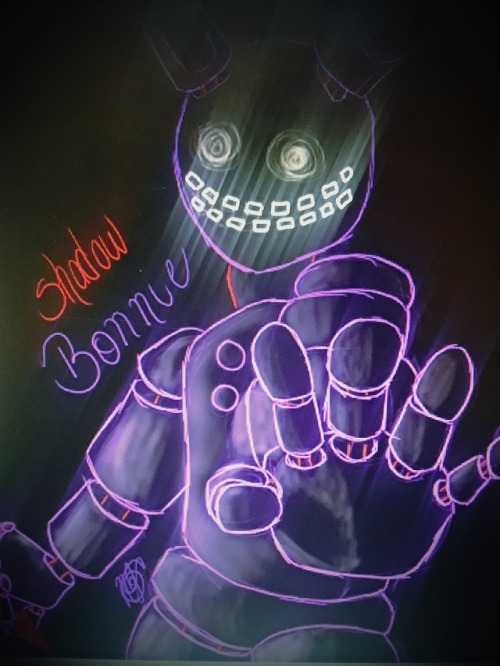 I Drew Shadow Bonnie Because I Got Bored