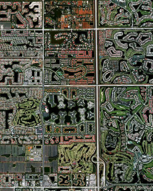 dailyoverview: Residential development is seen in Boca Raton, Florida, USA. Because many cities in t