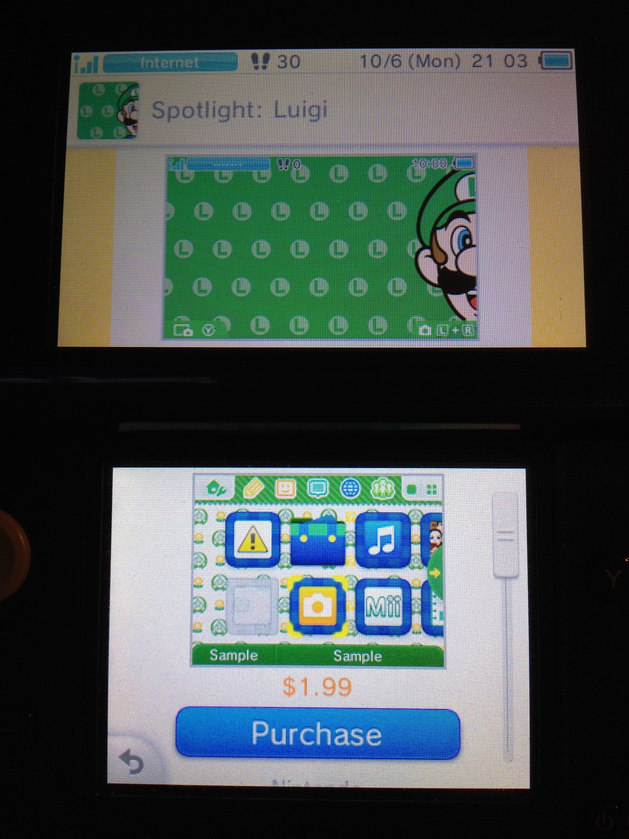 3DS’s new firmware update, themes are here! ⊟ Yay, home menu themes! Changelog for version 9.0.0-20U:
• Users can now use themes to customize the design and sounds of the HOME Menu  • Five themes are pre-installed and additional themes can be...