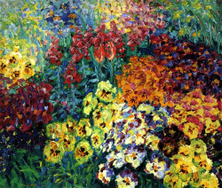 bofransson:  Flower Garden/ Pansies Emil Nolde - 1908 