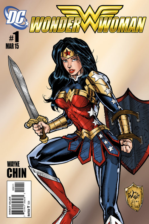 comicbookwomen:         Wonder Woman 2015 by wayner8088