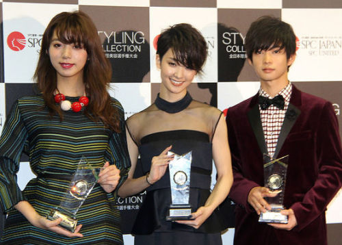 maho0915:  剛力彩芽、千葉雄大、池田エライザが受賞「ベストスタイリングアワード2015」_1